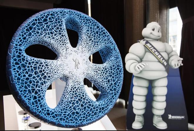 米其林引领轮胎革命 生物基材料3D打印不充气轮胎推动可持续发展